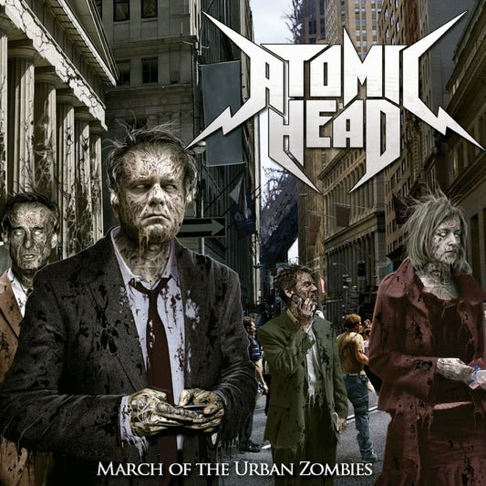 ATOMIC HEAD - March of the urban zombies (Jewel case)