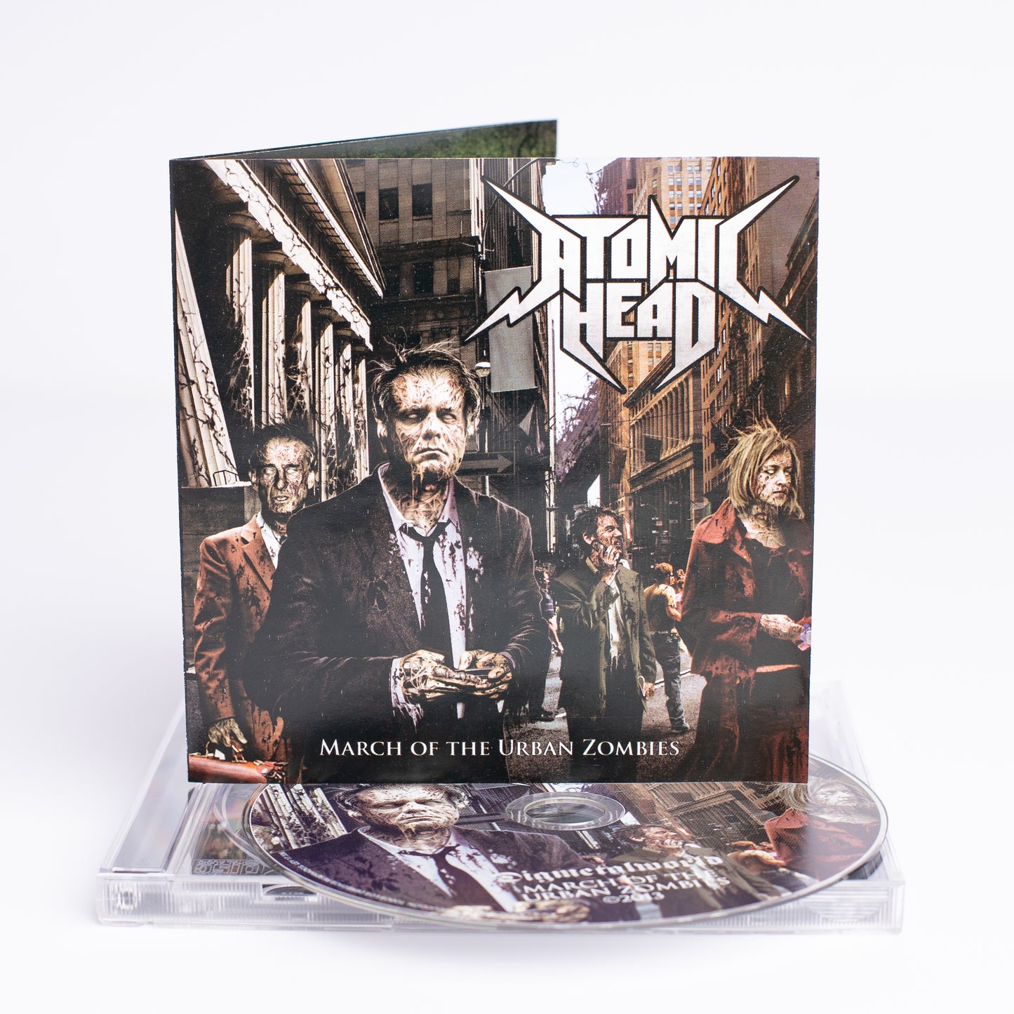 ATOMIC HEAD - March of the urban zombies (Jewel case)
